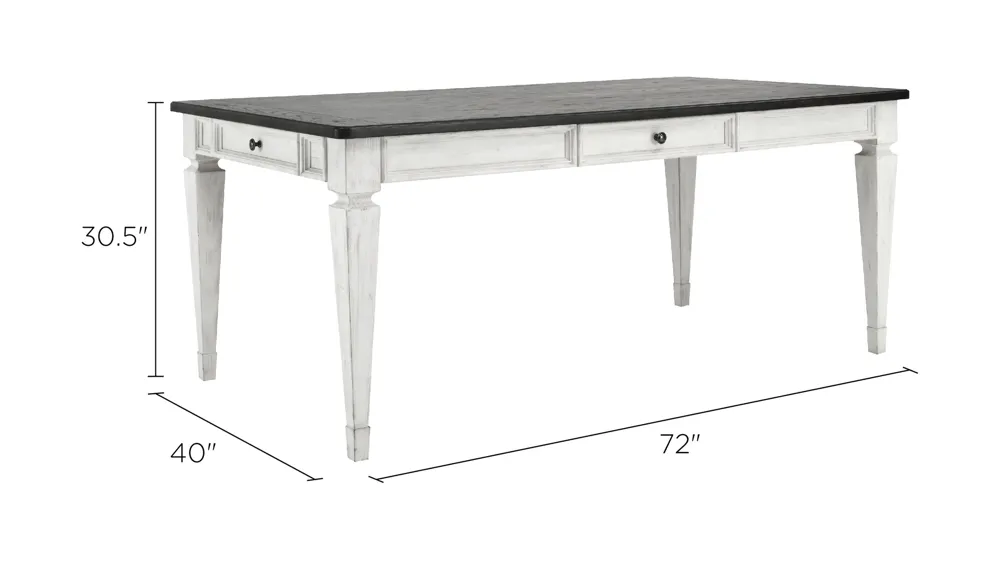 Shelby Dining Table Dimensions