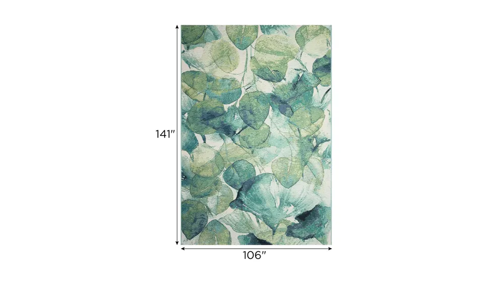 Marina Lotus Indoor/Outdoor Area Rug Dimensions