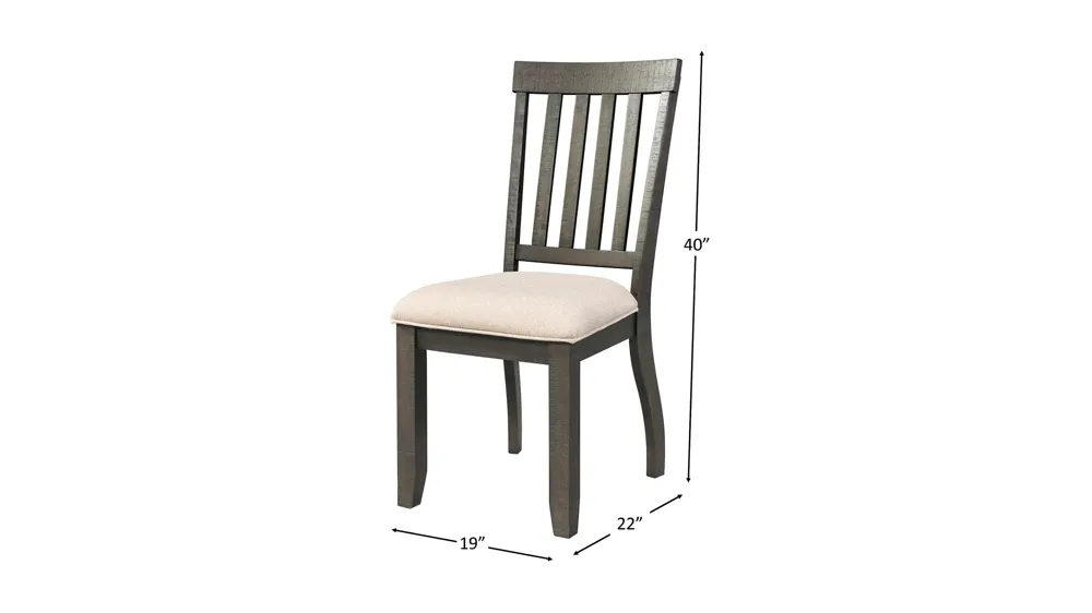 Stanford Chair Set of 2 Dimensions
