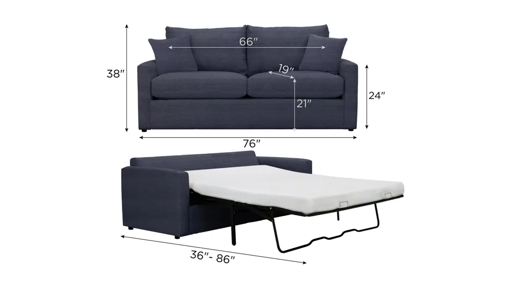 Penny Queen Sleeper Dimensions
