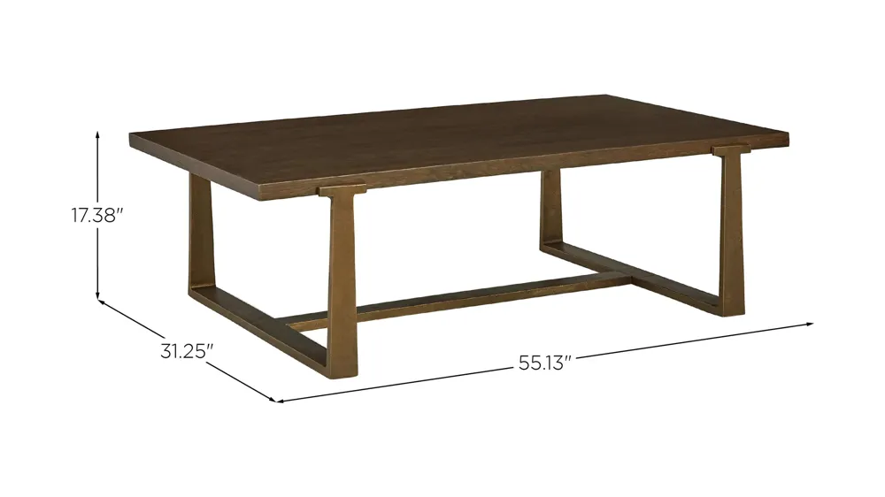 Balintmore Coffee Table Dimensions