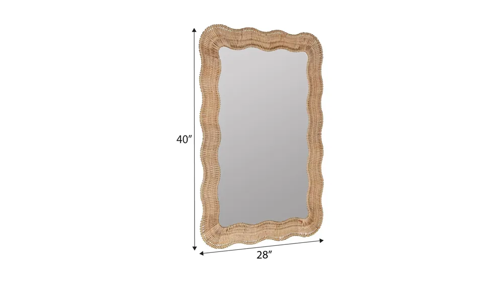 Rattan Wall Mirror Dimensions