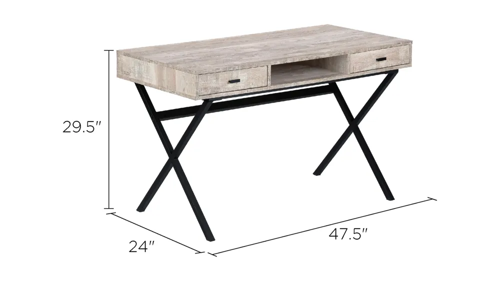 Bartholomew Computer Desk Dimensions