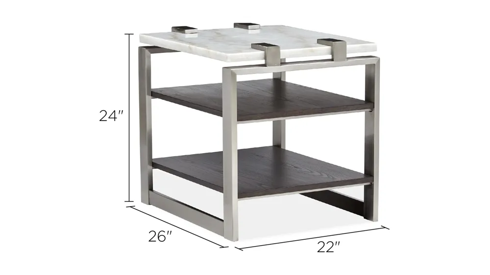 Paradox Rectangular End Table Dimensions