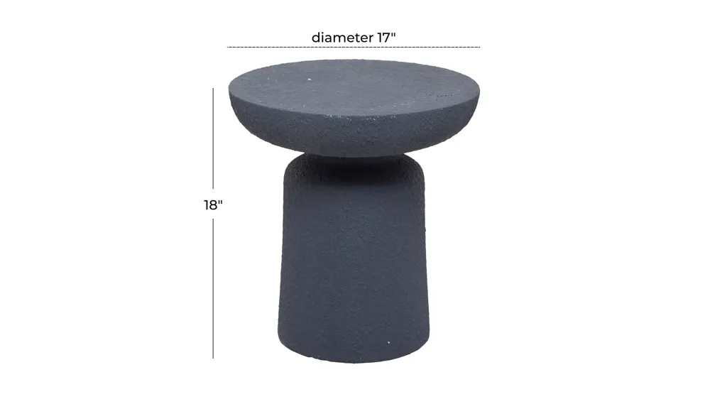 Ivy Outdoor Cylinder Accent Table Dimensions