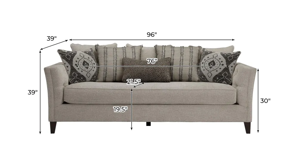 Callie Sofa Dimensions