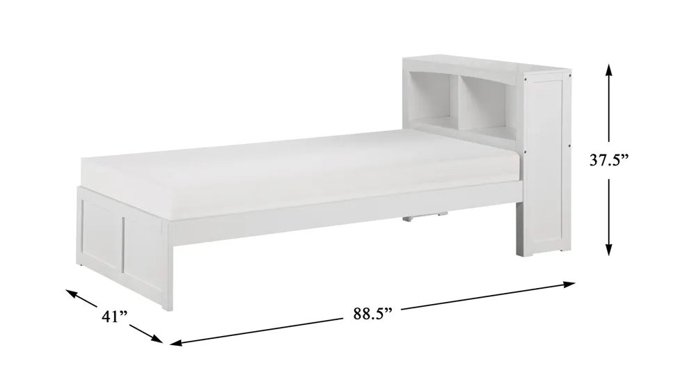 Belisar Bookcase Bed Dimensions