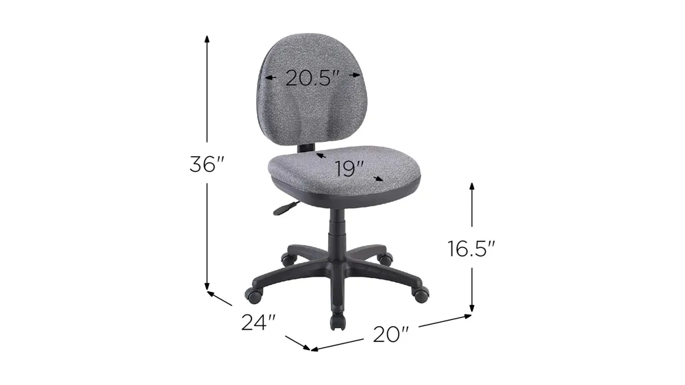 OSS Office Chair Dimensions