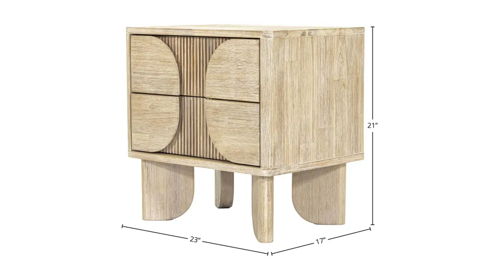 Haru Nightstand Dimensions