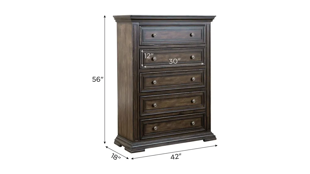 Big Valley Drawer Chest Dimensions