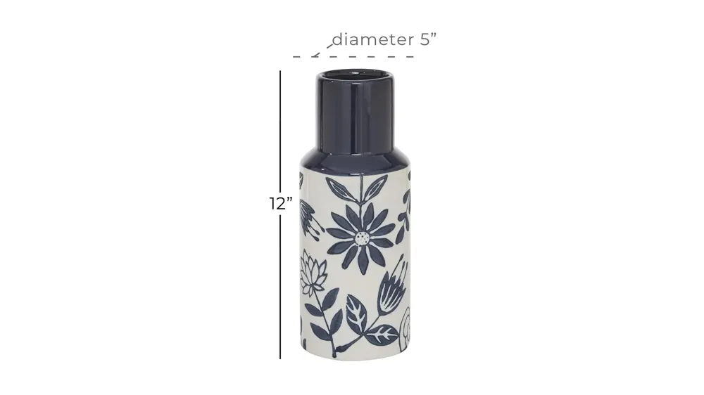 Ivy Collection Apopkon Vase Dimensions