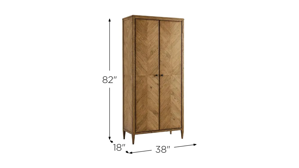 Nova  Wardrobe Cabinet Dimensions