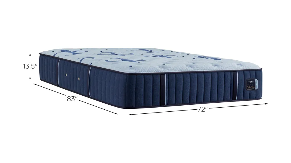 Stearns & Foster Estate Split California King Ultra Firm Mattress Set Dimensions