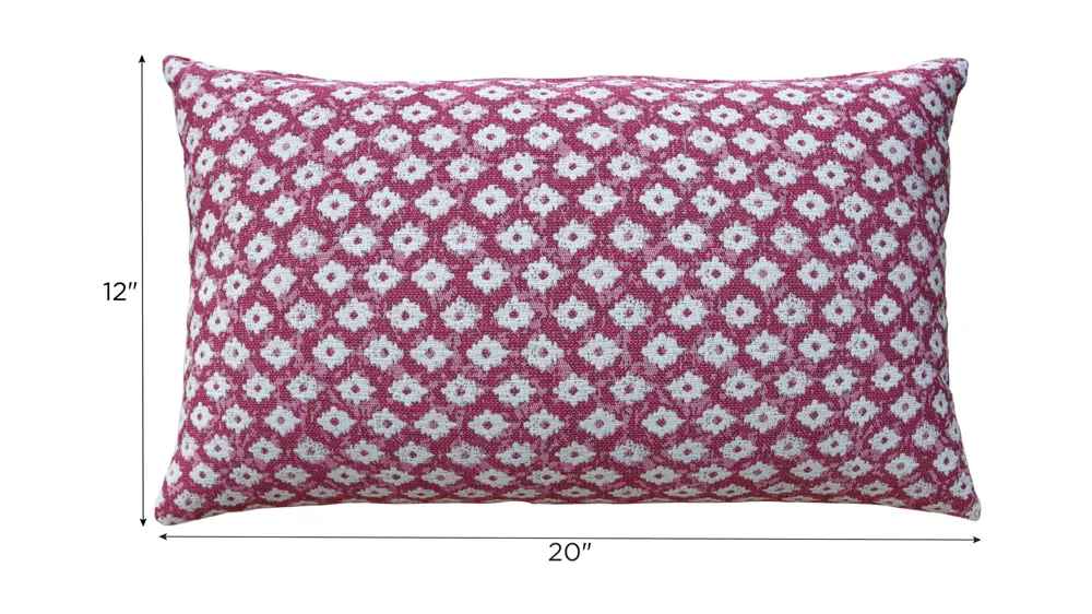 Kimberly Ann Designs Lumbar Pillow - Set of 2 Dimensions