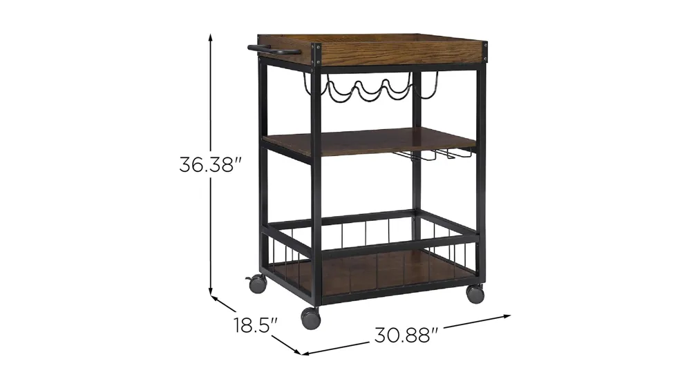 Austin Kitchen Cart Dimensions