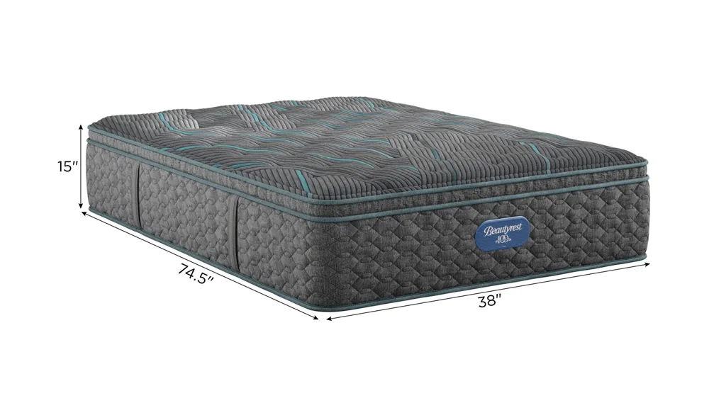 Beautyrest Level Two Medium Hybrid Dimensions