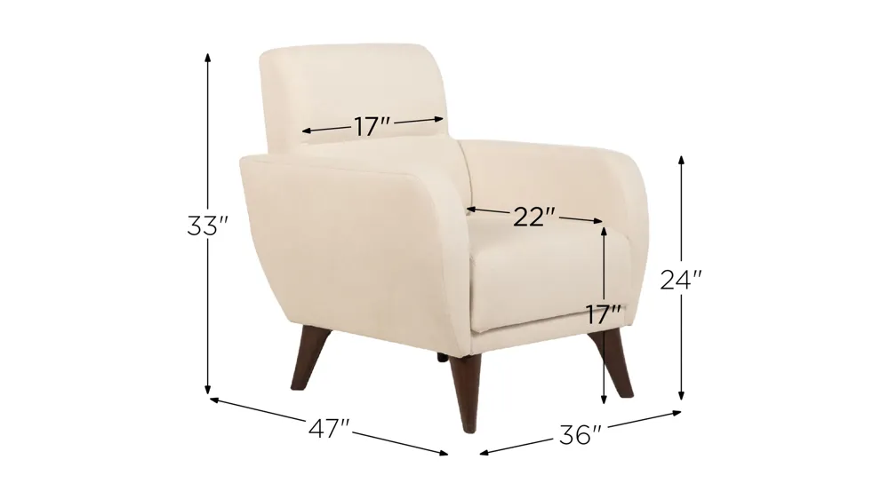 Lugano Chair with Storage Dimensions