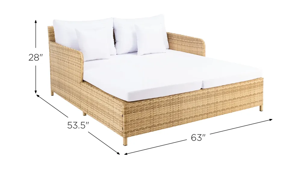 Zoya Daybed Dimensions