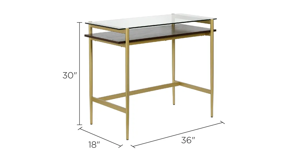 Davisan 36" Writing Desk Dimensions