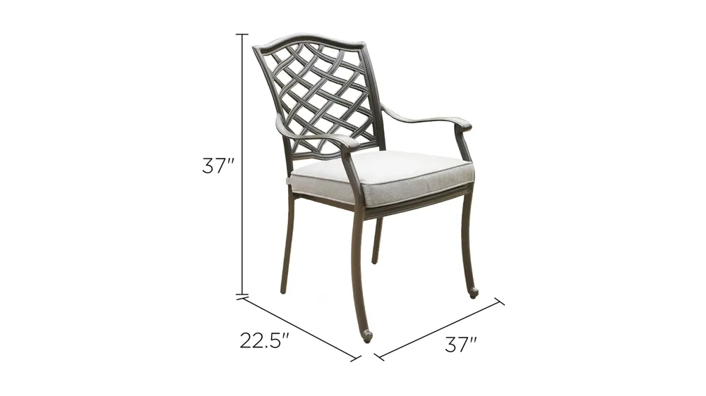 Dining Chair Types Of Chair Arms Halston Outdoor Dining Arm Chair