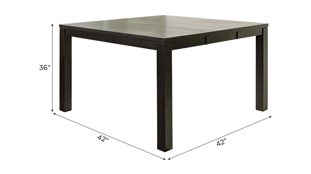 Montclair Counter-Height Dining Table Dimensions