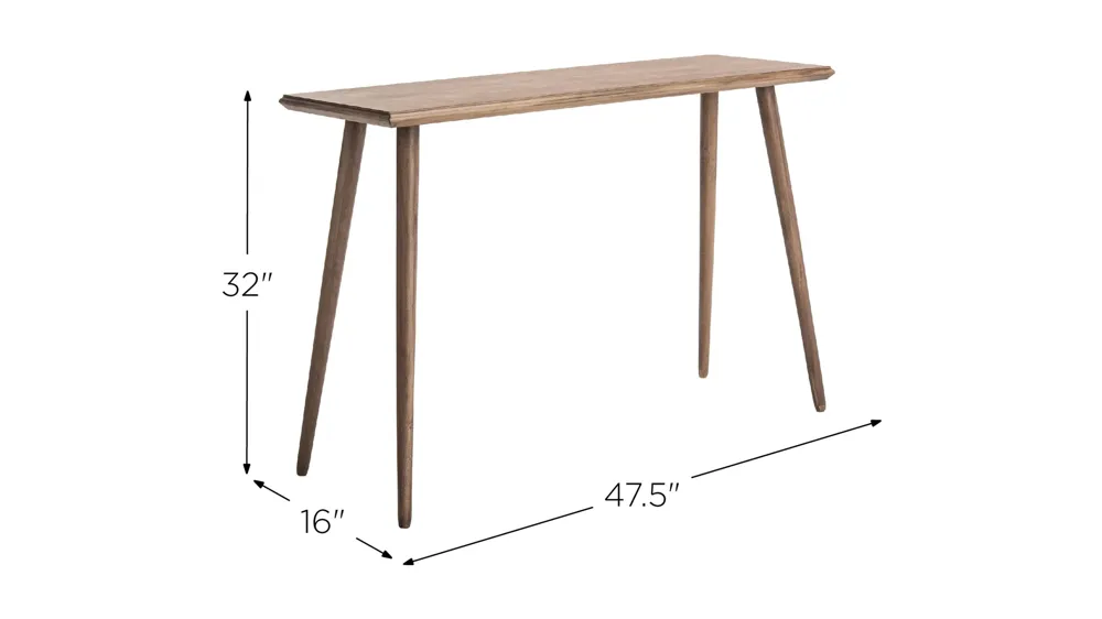 Werner Console Table Dimensions