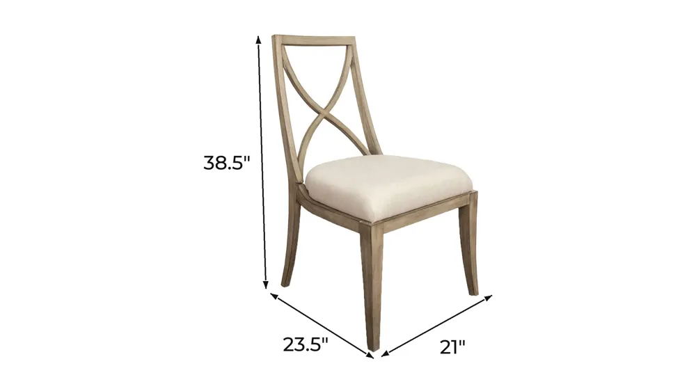 Torrin Dining Chair Dimensions