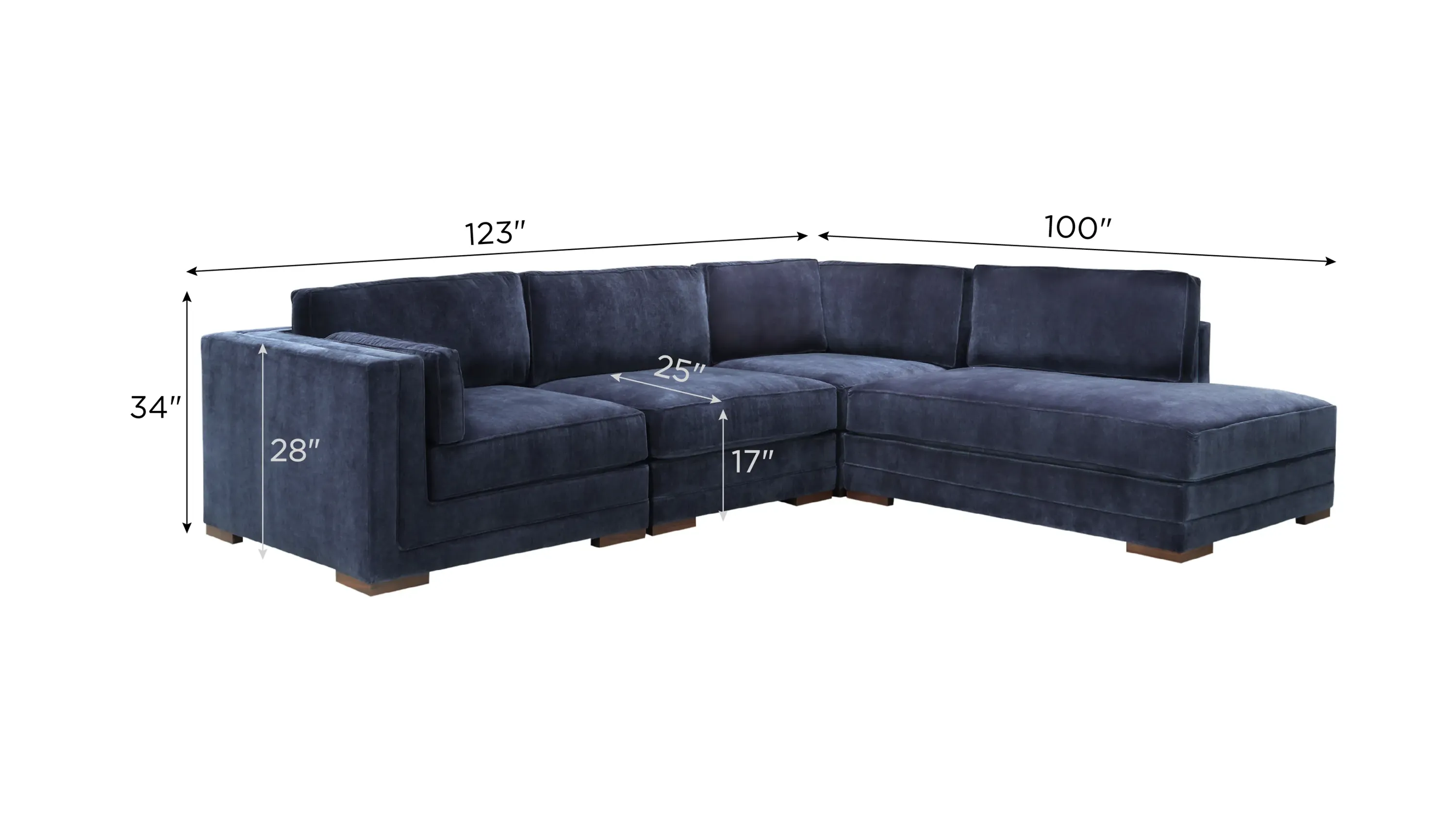 Remmi 4-pc. Sectional | Raymour & Flanigan