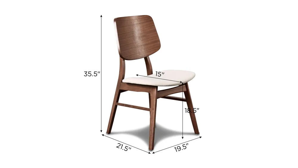 Oscar Dining Chair - Set of 2 Dimensions