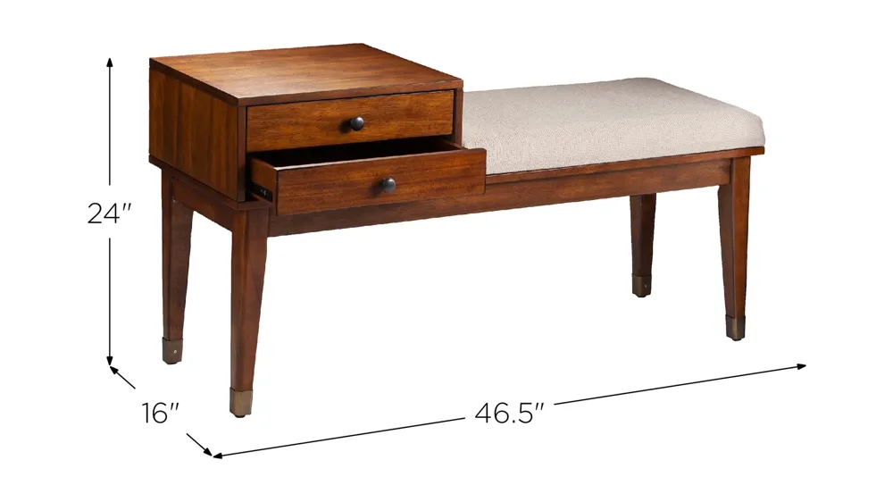 Abdon Storage Bench Dimensions
