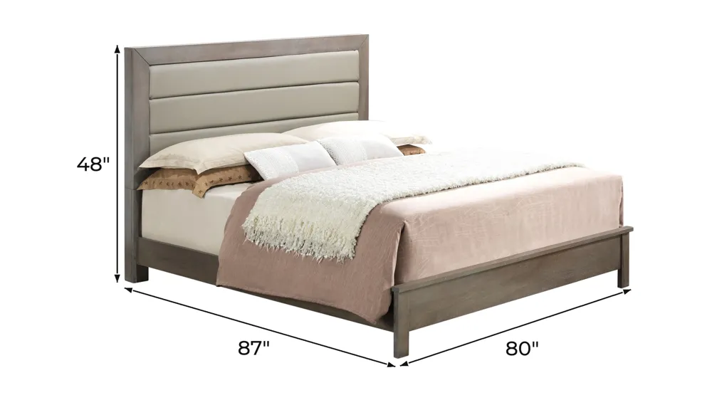 Burlington Upholstered Bed Dimensions