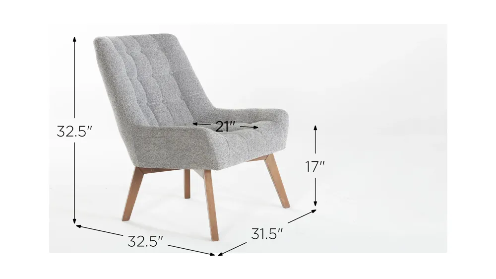 Revere Accent Chair Dimensions