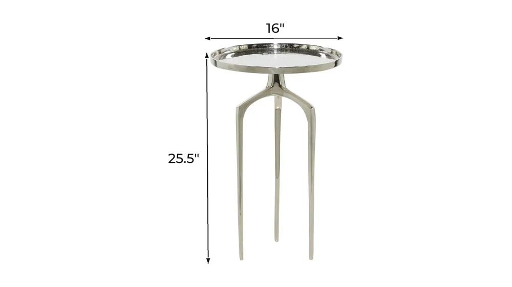 Ivy Collection Tray Accent Table Dimensions