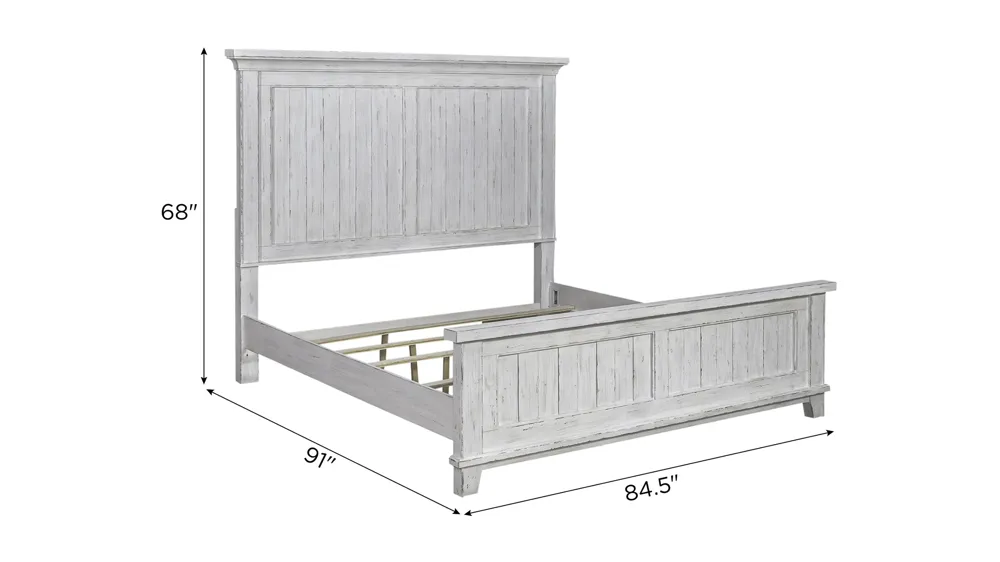 River Place Panel Bed Dimensions