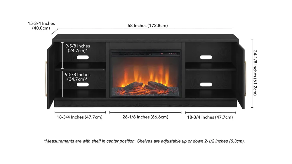 Tillman TV Stand Dimensions
