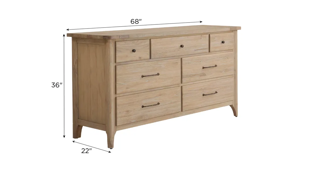 Savannah Dresser Dimensions