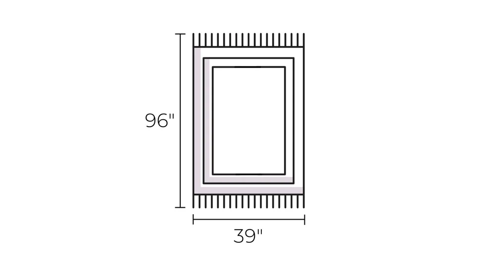 Presidential Striated Rug Dimensions