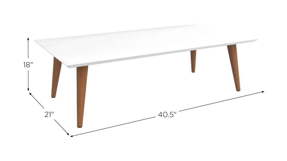 Utopia Low Rectangle End Table Dimensions