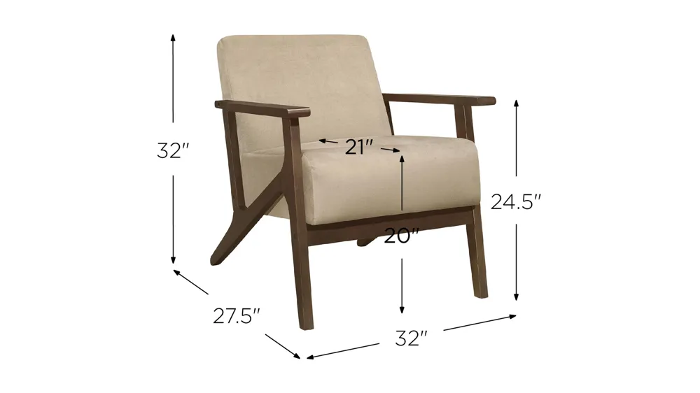 Narcine Accent Chair Dimensions
