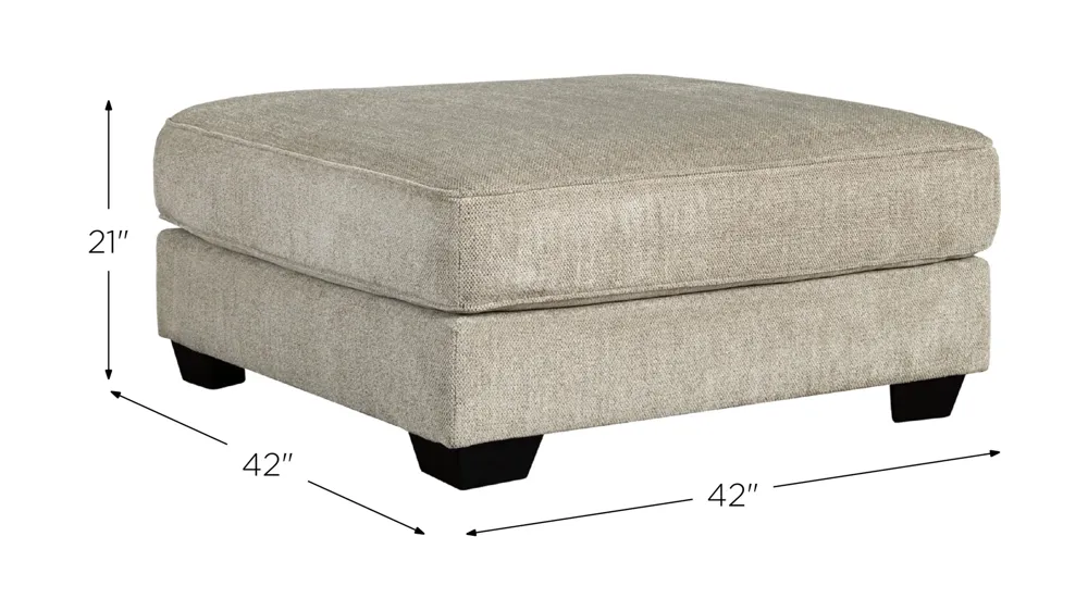 Ardsley Oversized Ottoman Dimensions