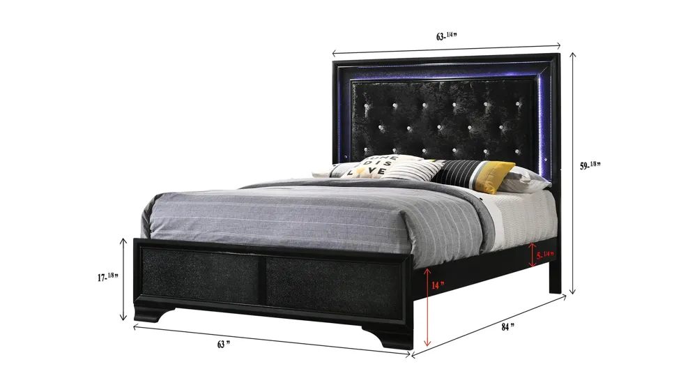 Micah Panel Bed Dimensions