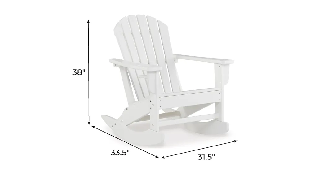 Sundown Treasure Outdoor Rocking Chair Dimensions