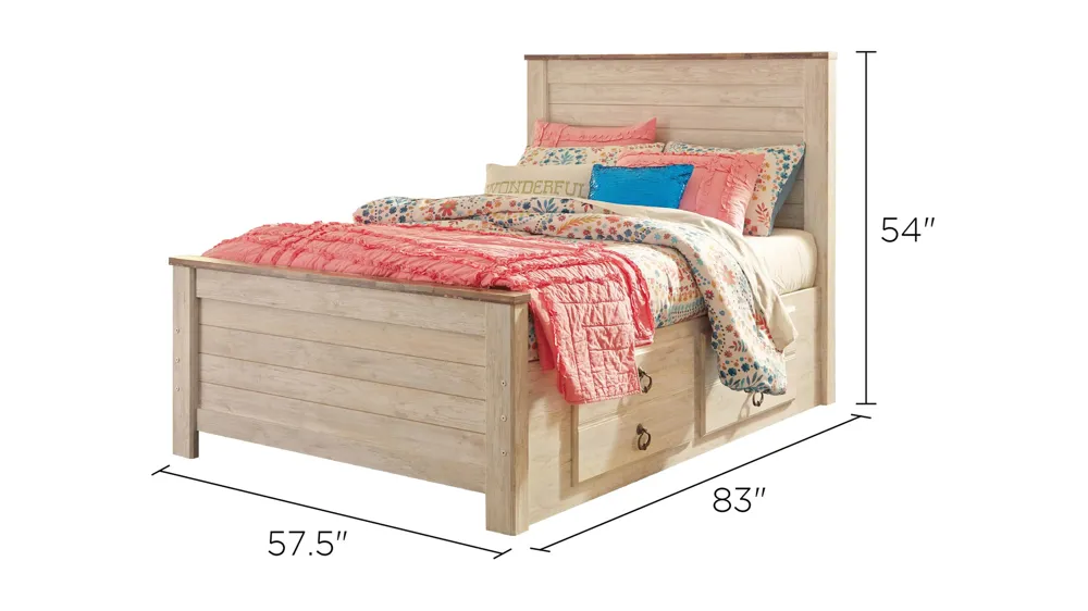 Collingwood Storage Bed Dimensions