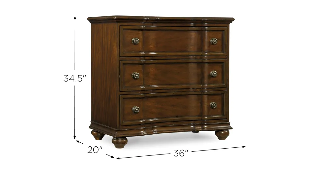 Leesburg Bachelor's Chest Dimensions