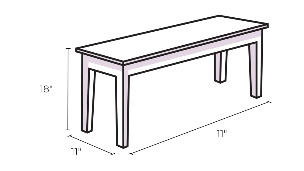 Camryn Side Table Dimensions