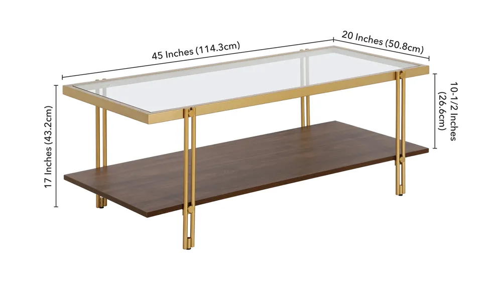 Driscoll Coffee Table Dimensions