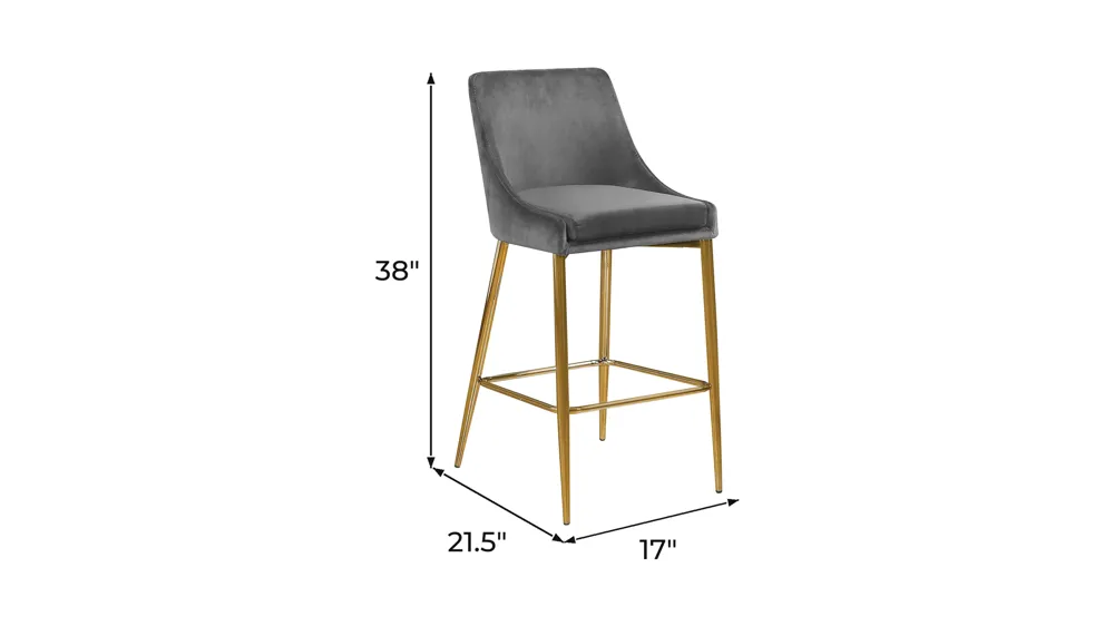 Karina Stool - Set of 2 Dimensions