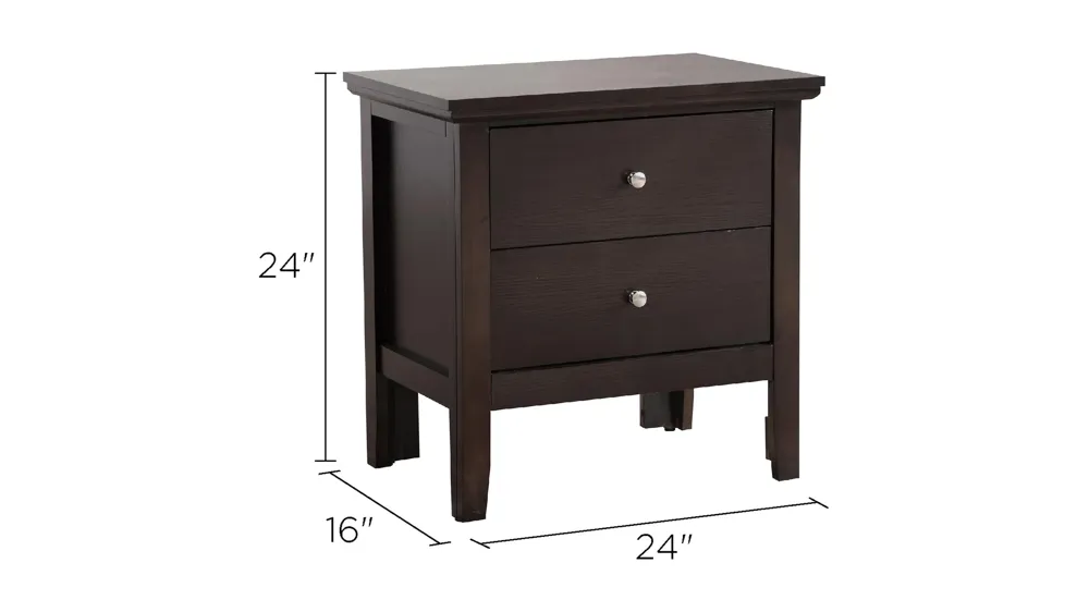Primo Nightstand Dimensions