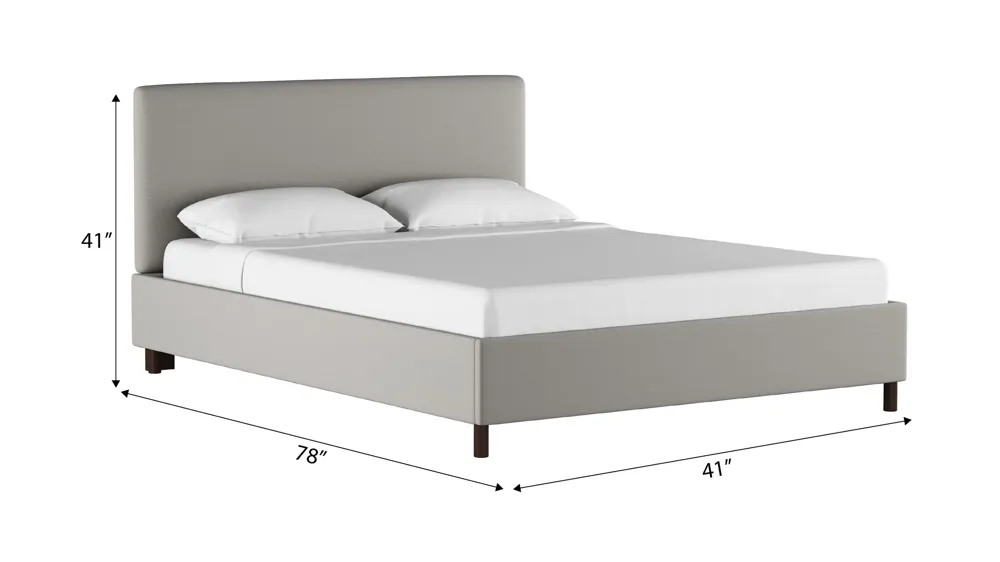 Valerie Platform Bed Dimensions
