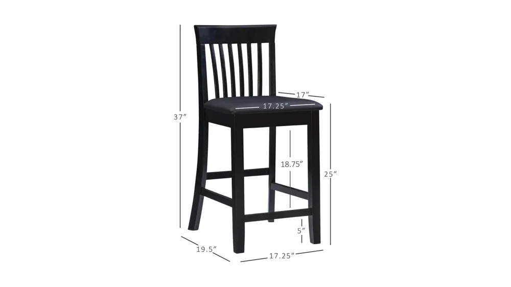 Torino Counter Stool Dimensions